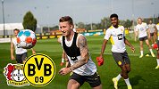 队长回归！多特蒙德进行射门训练 维特赛尔整花活失败