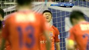 中国足协杯-17赛季-淘汰赛-1/4决赛次回合-第43分钟射门 鲁能连续进攻掀起高潮 精准传中申花勉强解围-花絮