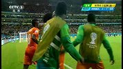 世界杯-14年-小组赛-C组-第1轮-科特迪瓦队热尔维尼奥头球破门-花絮