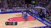 CBA-1617赛季-季后赛-决赛-第4场-状态神勇!布泽尔篮下强起补篮命中-花絮