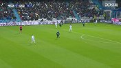 第66分钟那不勒斯球员阿兰射门