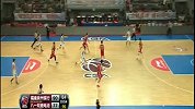 CBA-1314赛季-常规赛-第6轮-王哲林单打篮下转身擦板得分-花絮