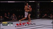 UFC-18年-且战且退且迎击！尤厄尔精准后手拳击倒巴罗奥-精华