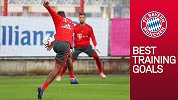 拜仁球星训练场进球合集！各种花活绝招 人人都是球王