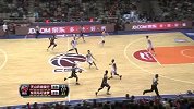 CBA-1415赛季-常规赛-第9轮-可兰白克突破单手扣篮 孟铎外围接球三分中的（新疆vs东莞）-花絮