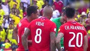 世界杯-18年-预选赛-哥伦比亚0：0闷平智利 布拉沃比达尔伤退-新闻