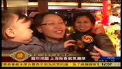 龙年来临上海新春气氛浓厚