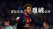 足坛五大难破纪录！莱万天神下凡 梅西年度91球创造历史