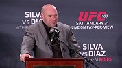 UFC-15年-UFC183：UFC第183期赛后发布会全程-全场