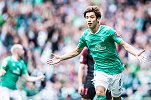 五大联赛状态最火的亚洲人！4场4球 德甲官方吹爆大迫勇也