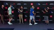 UFC称重对视集锦：澳洲五星与英伦大猩猩上演死亡凝视