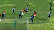 中甲-17赛季-曹永竞轻巧扣过防守球员 右脚撩射高出横梁-花絮