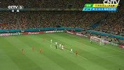 世界杯-14年-淘汰赛-1/4决赛-荷兰队斯内德直接任意球攻门极具威胁-花絮