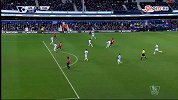 英超-1415赛季-联赛-第22轮-53分钟射门 曼联法尔考近距离头球被挡-花絮