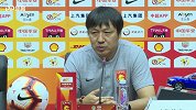 谢峰：华夏主场没输过申花 明天高空球是个考验