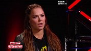 WWE-18年-RAW第1310期花絮 隆达罗西：极限规则大赛我将在前排观战-花絮