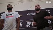 UFC242媒体日终极对视 小鹰钻石平静之下暗流涌动