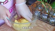 奶香十足松软可口，日式南瓜豆沙饼，我家早餐经常吃