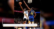 篮球-18年-水花兄弟合砍50分 勇士擒狼迎来7连胜