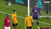 英超-马夏尔破门内维斯世界波博格巴失点 曼联1-1狼队