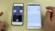 Siri vs 谷歌Voice Search（iPhone5 vs Galaxy Note2）