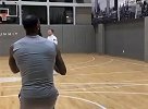 史蒂芬森晒训练视频 美媒发问有无NBA球队签下师弟
