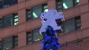 2013标致Blue Christmas蓝色圣诞树点亮王府井