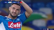 下半场补时第2分钟那不勒斯球员波利塔诺进球 那不勒斯3-1拉齐奥