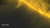 2012年3月13日太阳喷发出巨大黑球