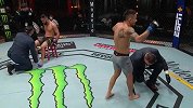 这也太狠了！UFC选手一腿把对手踢废 裁判赶紧上前阻止