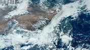 卫星视角看今年第七号台风“海高斯”发展历程