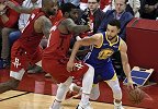 水花兄弟合砍60分哈登35分 勇士4-2淘汰火箭晋级西决