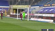 第22分钟斯特拉斯堡球员阿霍卢射门 - 打偏