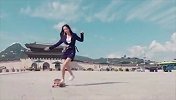 满眼大长腿！韩国滑板女神一套操作行云流水
