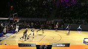 篮球-17年-非洲赛-考辛斯11+10奥拉迪波28分 世界队108:97非洲队-精华