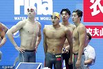 世锦赛游泳第6日预赛集锦 孙杨领衔中国进200自接力半决赛
