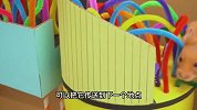 小仓鼠挑战逃离纸箱迷宫，遇到彩虹吸管陷阱差点翻车