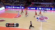 CBA-1617赛季-常规赛-第31轮--第二节深圳队传球失误被篮板“抢断”山东队雎冉抢到快攻得分-花絮