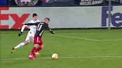 第45分钟费耶诺德球员林森射门 - 被扑