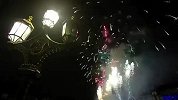 伦敦2013新年烟火表演 只需张嘴惊叹就好了