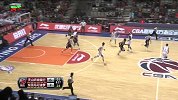 CBA-1415赛季-常规赛-第9轮-迪奥古快攻上篮惨遭周琦钉板大帽（新疆vs东莞）-花絮