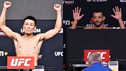 UFC on ESPN25期称重集锦：伊盖裸称惊险过磅