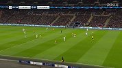 欧冠-1718赛季-射门3' 孙兴慜小角度劲射 布冯力拒来球