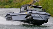 能上路的四轮游艇！动力不输奔驰大G，需要时零准备5秒入水