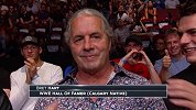 UFC-18年-WWE巨星布雷特·哈特现身UFC现场 还记得WWE那个终极刺客吗？-花絮
