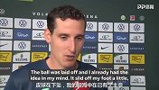谦虚！鲁迪谈进球：有点幸运 当时皮球更好落在我脚边