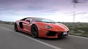 动感风景 兰博基尼Aventador试驾