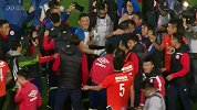 中甲-17赛季-人和重返中超国安球迷也来助阵！ 韩鹏汪强领衔人和众将狂欢庆祝-花絮