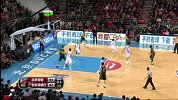 CBA-1415赛季-季后赛-半决赛-第4场-高尚强突到篮下上篮球进-花絮