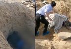 男子将79岁瘫痪母亲扔废弃墓坑活埋 警方：已被刑拘
